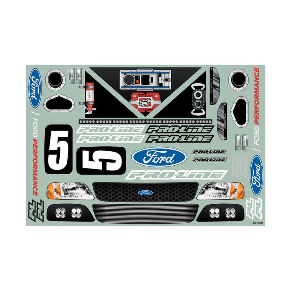 Proline PRO361817 Pre-Cut 1997 Ford F-150 Trophy Truck Clear Body suit Mojave 6S - Image 5
