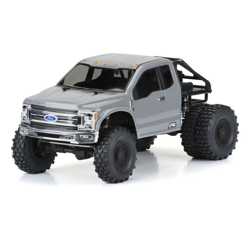 Proline PRO361900 2017 Ford F-250 Super Duty Cab-Only Clear Body suit 313mm Crawlers - Image 3