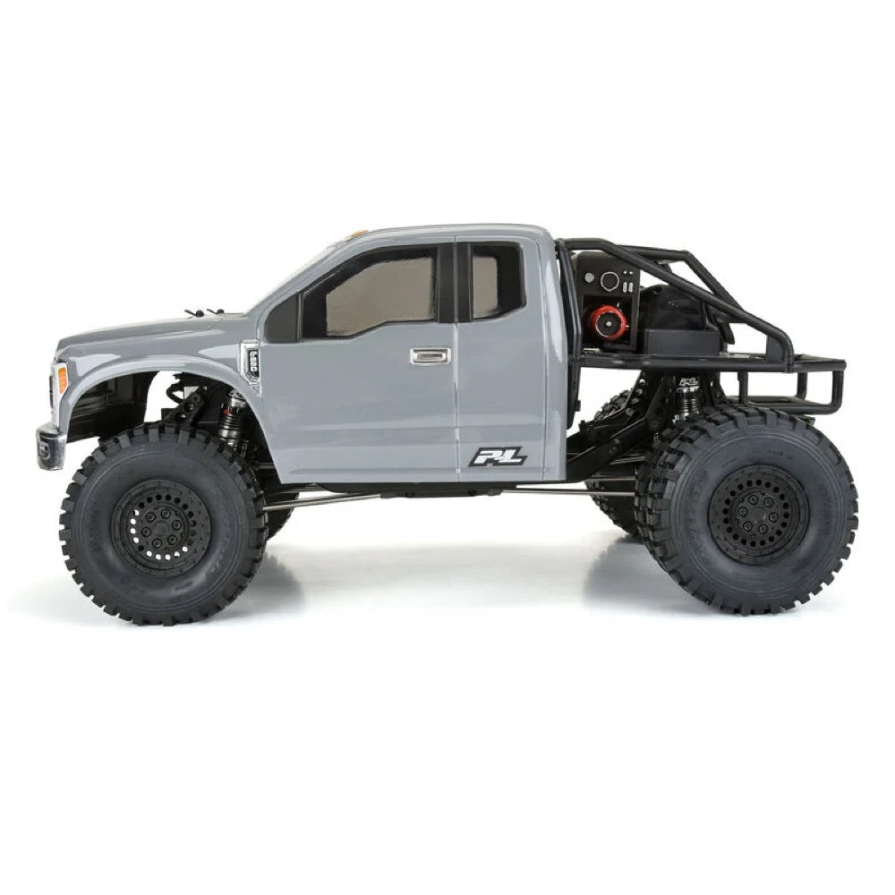 Proline PRO361900 2017 Ford F-250 Super Duty Cab-Only Clear Body suit 313mm Crawlers - Image 4