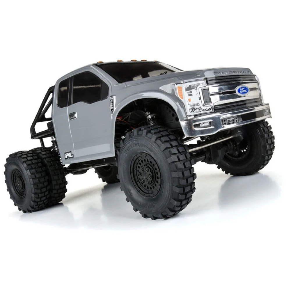 Proline PRO361900 2017 Ford F-250 Super Duty Cab-Only Clear Body suit 313mm Crawlers - Image 6