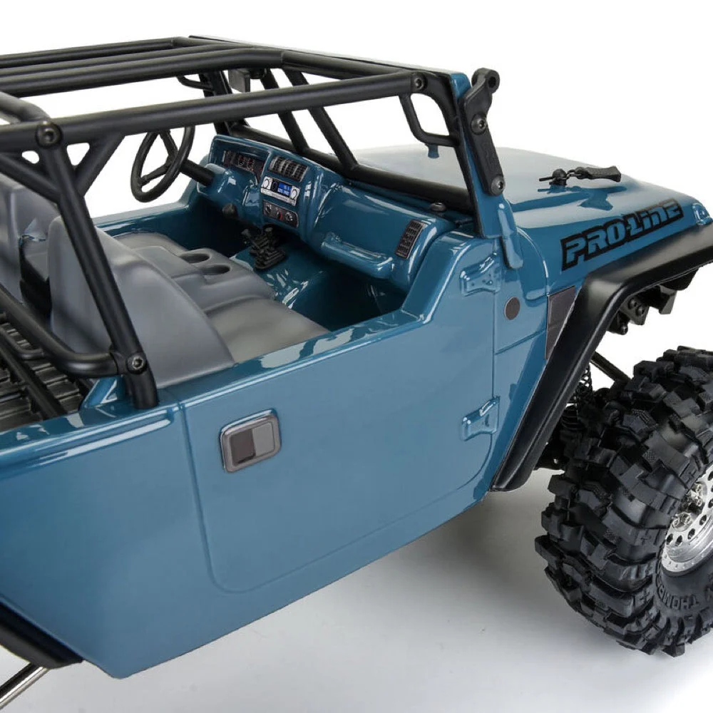Proline PRO364400 2004 Jeep LJ Clear Body with Cage and Accessories suit 313mm Crawlers - Image 7