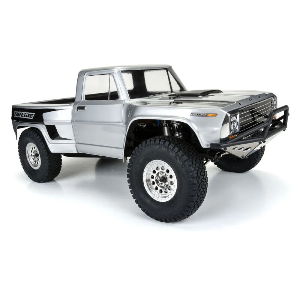 Proline PRO364700 1967 Ford F-100 Pre-Runner Clear Body suit 313mm Crawlers - Image 6