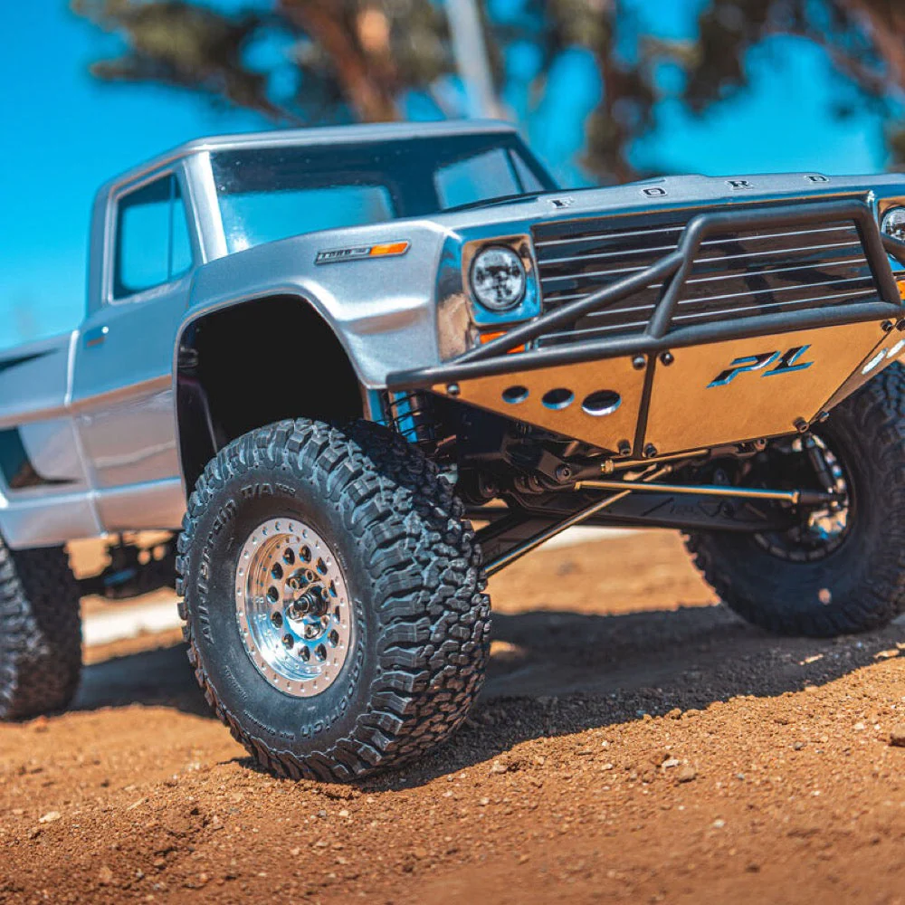 Proline PRO364700 1967 Ford F-100 Pre-Runner Clear Body suit 313mm Crawlers - Image 8