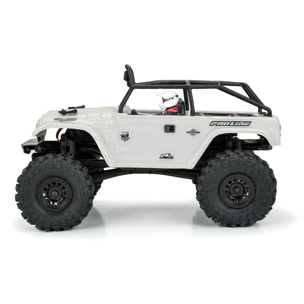 Proline PRO366300 1979 Toyota Land Cruiser FJ40 Clear Body with Trail Cage SCX24 - Image 4