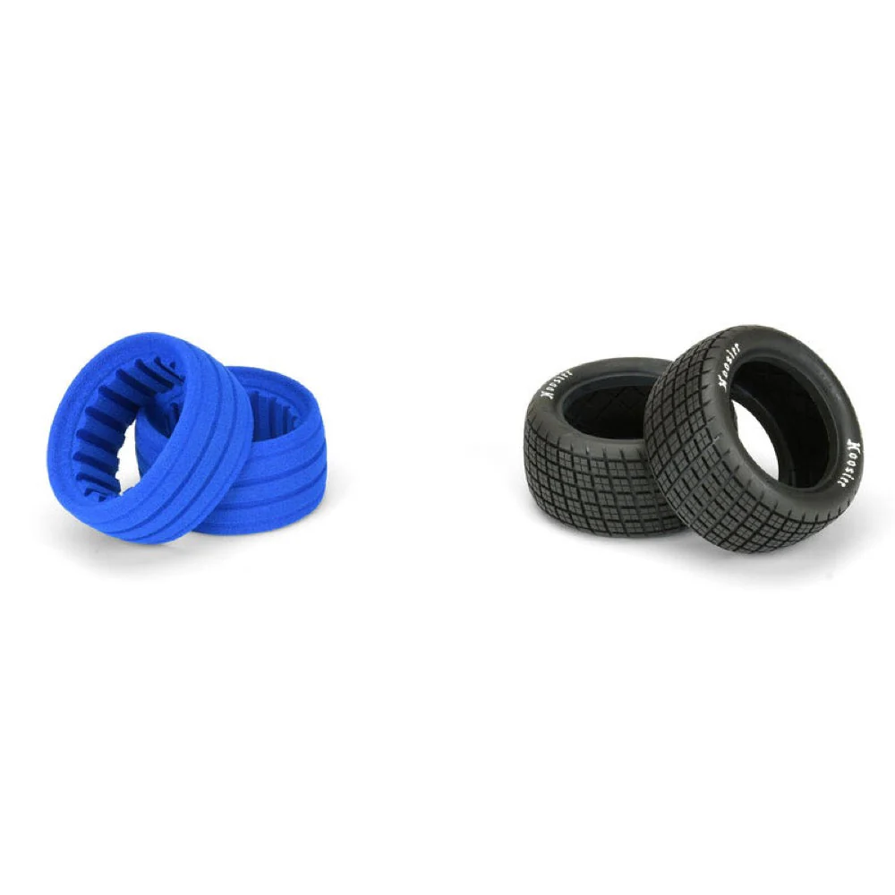 Proline PRO827403 1/10 Hoosier Angle Block M4 Rear 2.2in Dirt Oval Tyres 2pc - Image 3