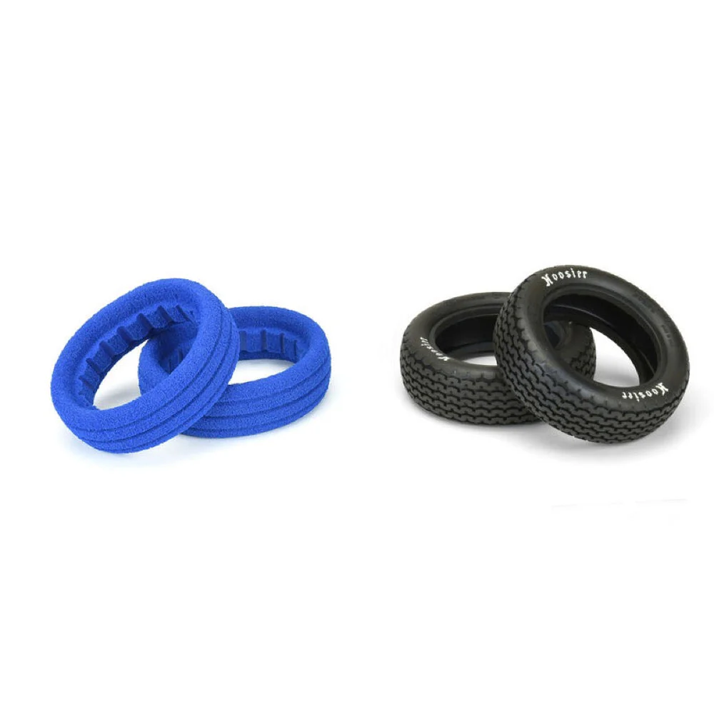 Proline PRO827403 1/10 Hoosier Angle Block M4 Rear 2.2in Dirt Oval Tyres 2pc - Image 9