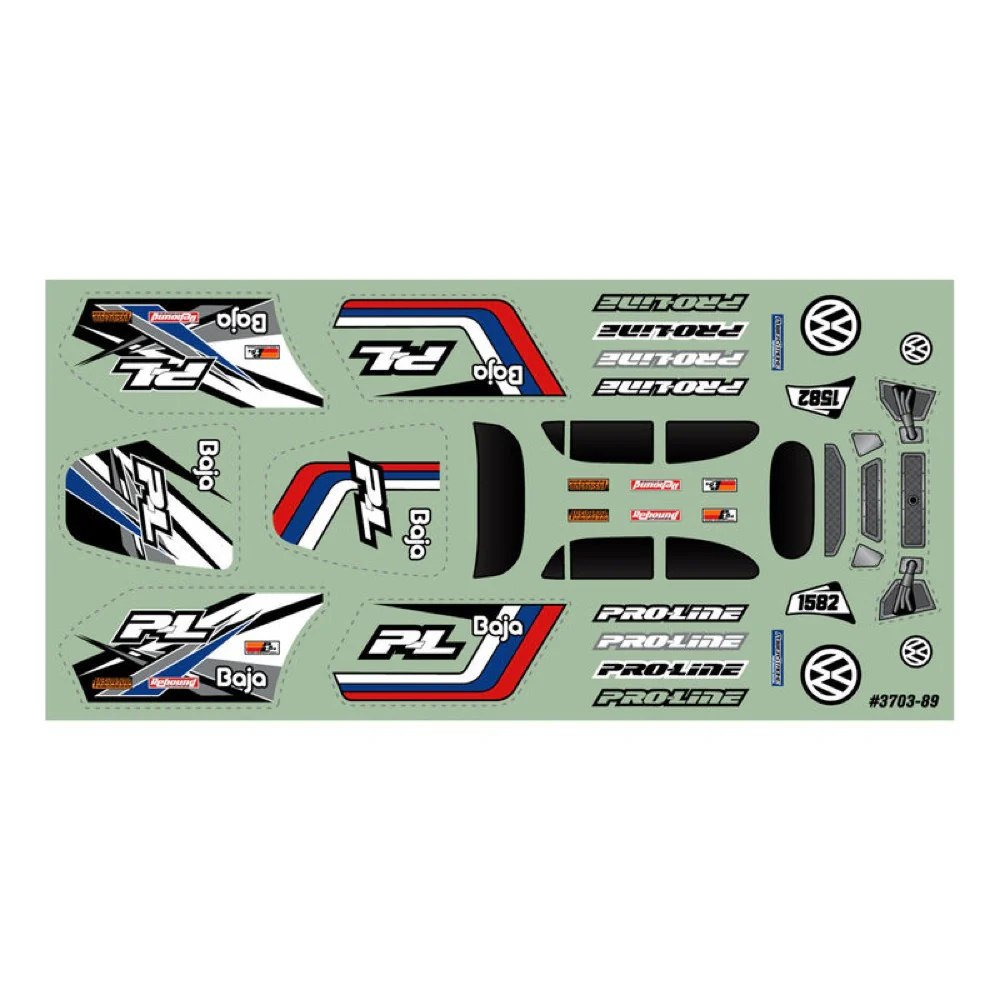 Proline 370300 VW Baja Bug Clear Body Losi Micro-T - Image 8