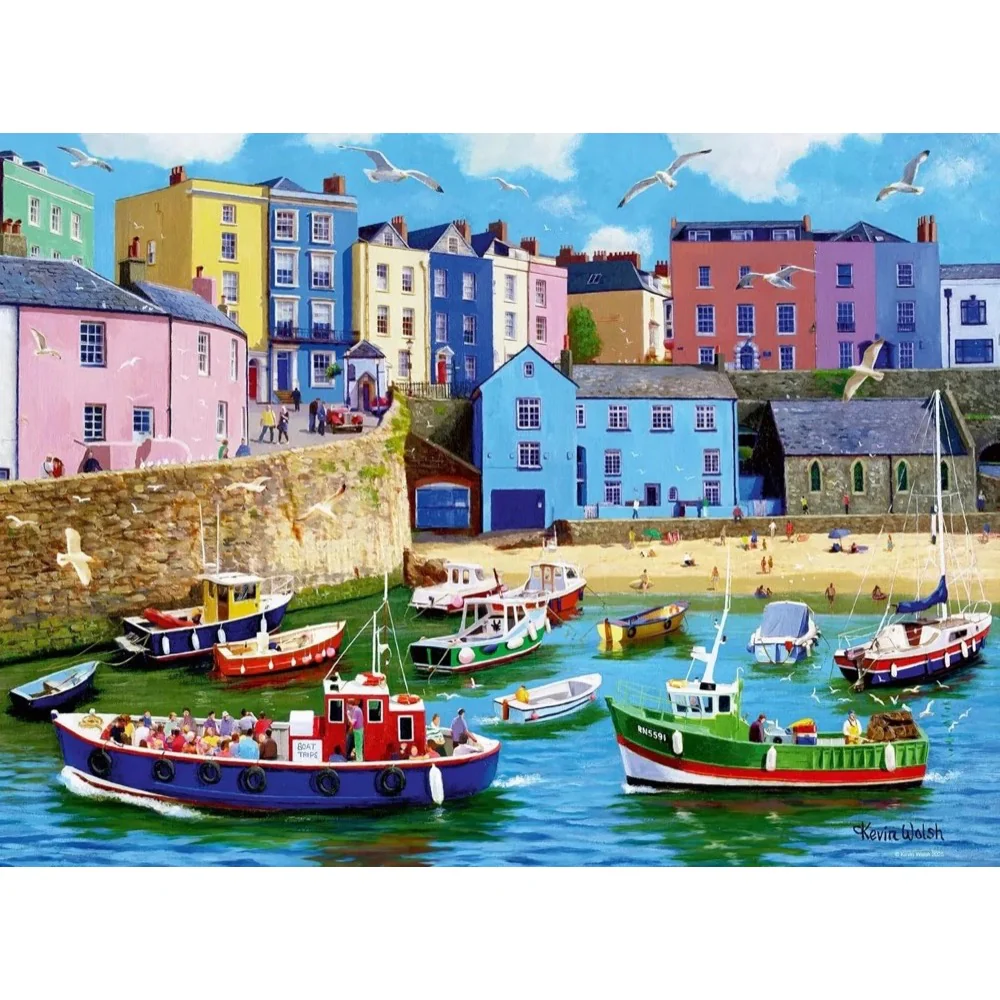 Ravensburger 01527-7 Happy Days No 8 Holidays Puzzle 4x500pc Jigsaw Puzzle - Image 3