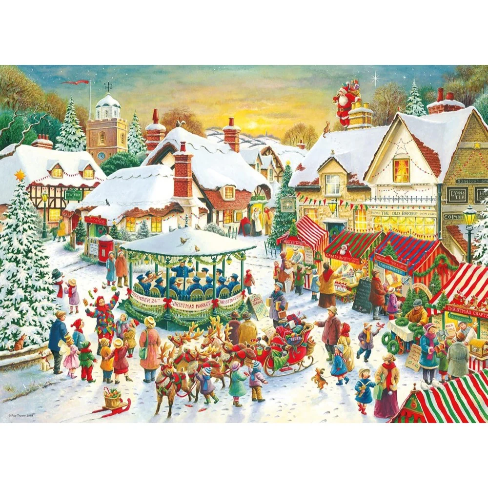 Ravensburger 00040-2 Christmas Collection No 1 2x500pc Jigsaw Puzzle - Image 3