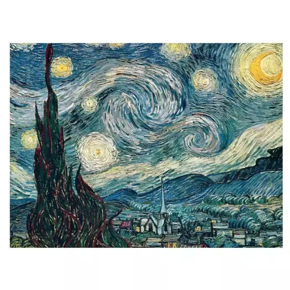 Ravensburger 00079-2 Van Gogh Starry Night 1500pc Jigsaw Puzzle - Image 2