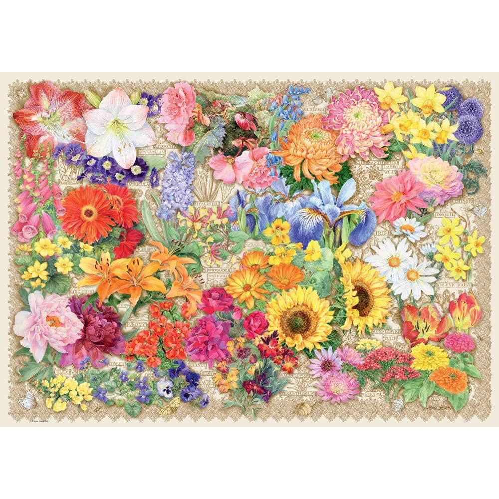 Ravensburger 00121-8 Blooming Beautiful 1000pc Jigsaw Puzzle - Image 2