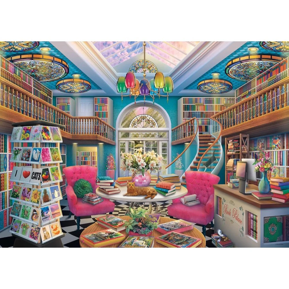 Ravensburger 00167-6 The Book Palace 1000pc Jigsaw Puzzle - Image 2