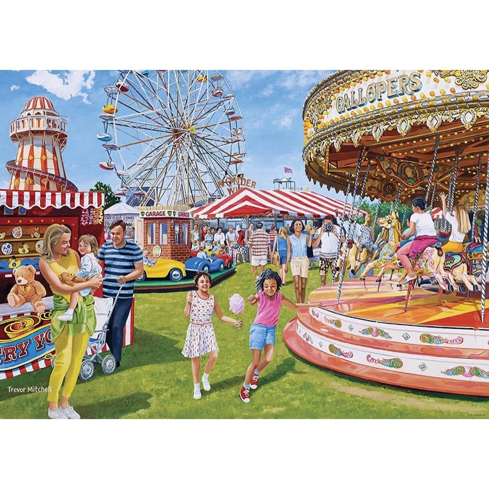 Ravensburger 00173-7 Vintage Fairground Fun 1000pc Jigsaw Puzzle - Image 2