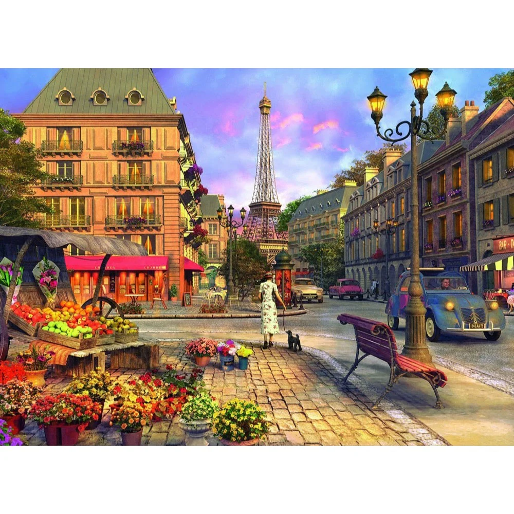 Ravensburger 00198-0 Paris Spaziergang Durch 500pc Jigsaw Puzzle - Image 2