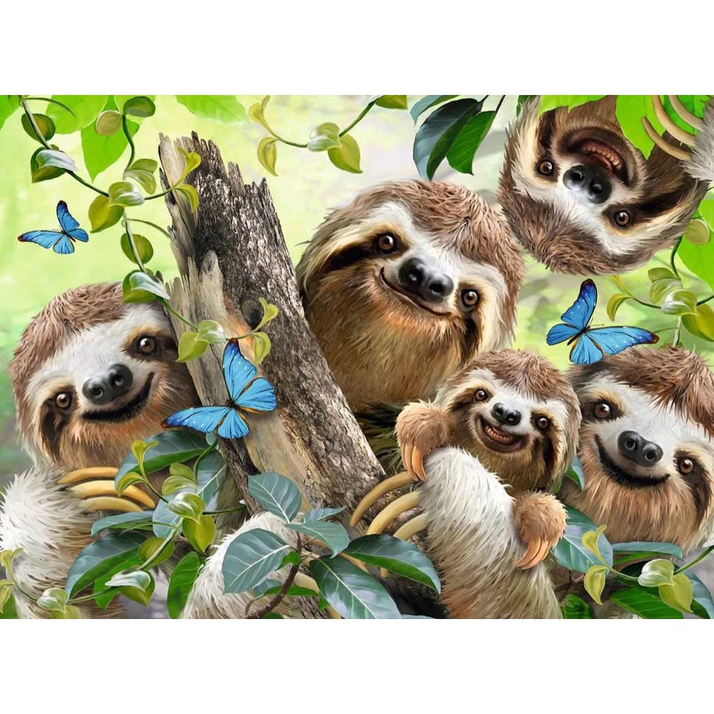Ravensburger 00203-1 Sloth Selfie 500pc Jigsaw Puzzle - Image 2