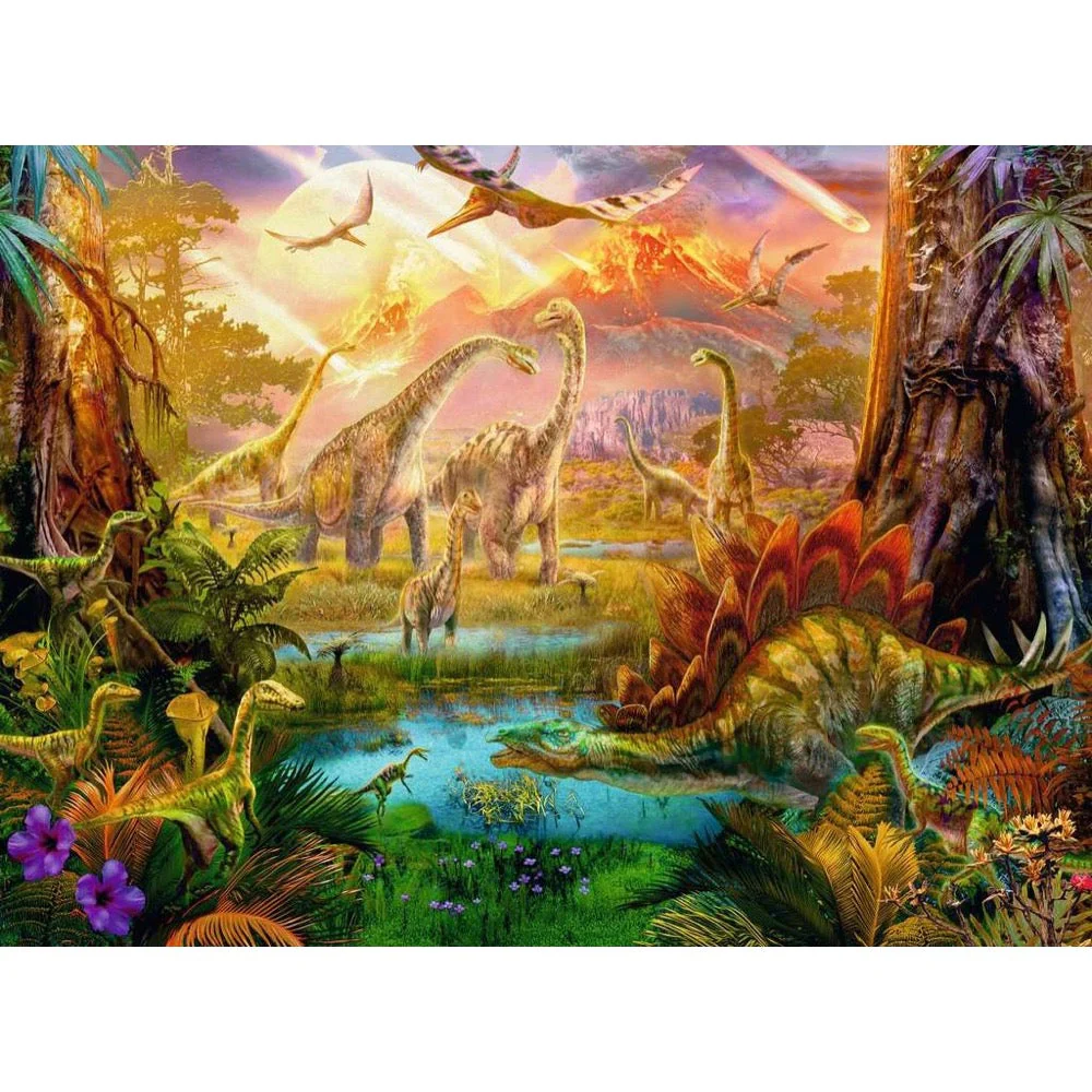Ravensburger 00238-3 Land of the Dinosaurs 500pc Jigsaw Puzzle - Image 2
