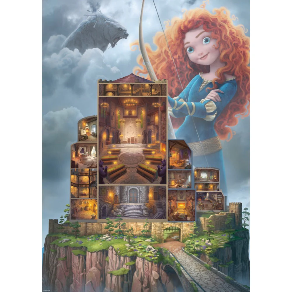 Ravensburger 00263-5 Disney Castles Merida 1000pc Jigsaw Puzzle - Image 2