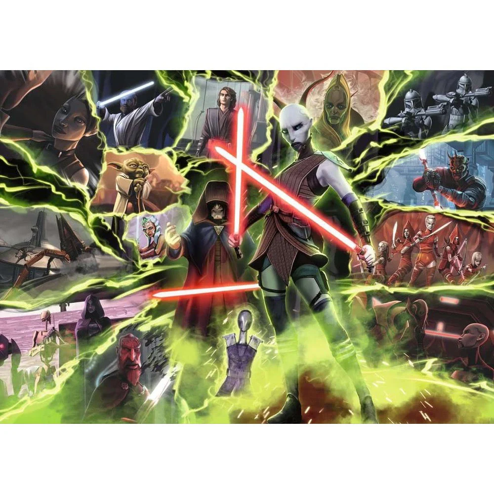 Ravensburger 00269-7 Star Wars Villainous Asajj Ventress 1000pc Jigsaw Puzzle - Image 2