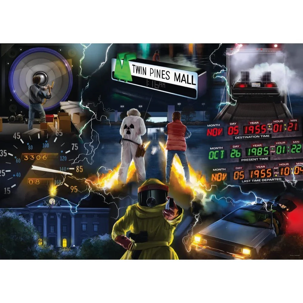 Ravensburger 00278-9 Back To The Future 1000pc Jigsaw Puzzle - Image 2