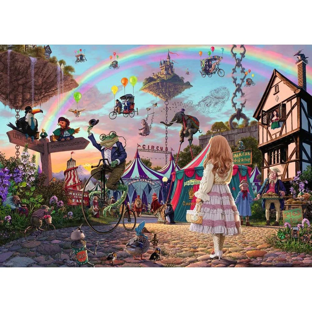 Ravensburger 00285-7 Look and Find No 2 Enchanted Circus 1000pc Jigsaw Puzzle - Image 2
