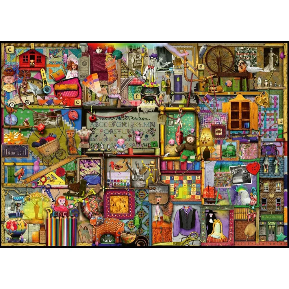 Ravensburger 00301-4 No.2 Craft Cupboard 1000pc Jigsaw Puzzle - Image 2