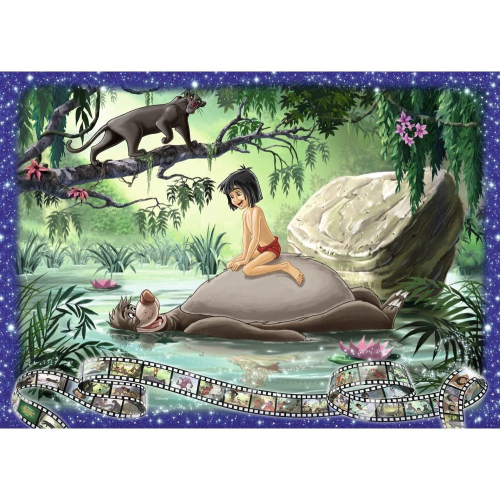 Ravensburger 00318-2 Disney Moments The Jungle Book 1967 1000pc Jigsaw Puzzle - Image 2