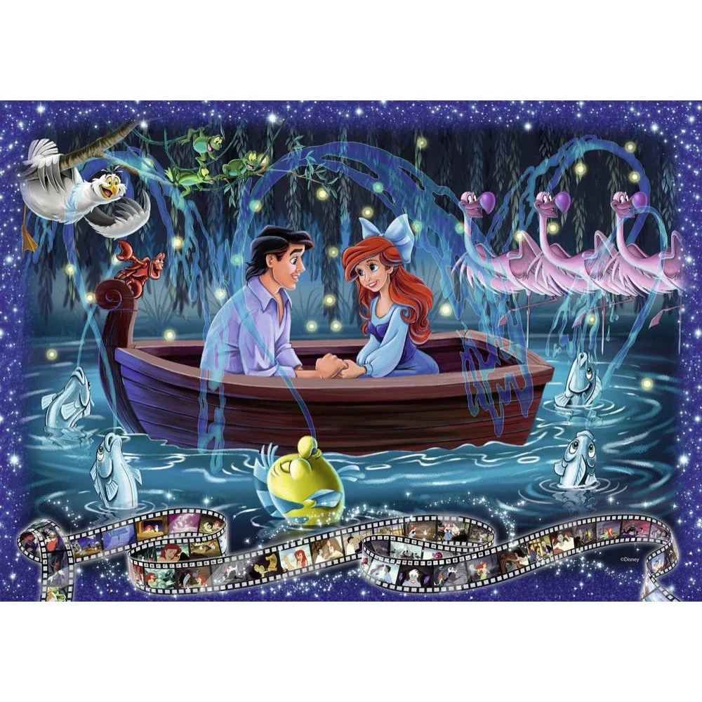 Ravensburger 00319-9 Disney Moments Little Mermaid 1989 1000pc Jigsaw Puzzle - Image 2