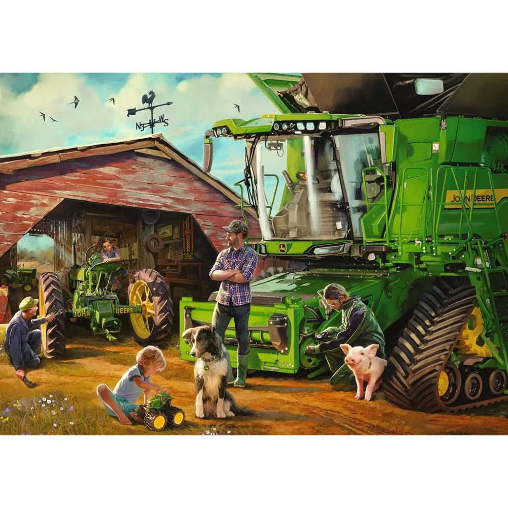Ravensburger 00383-0 John Deere Legacy 1000pc Jigsaw Puzzle - Image 2