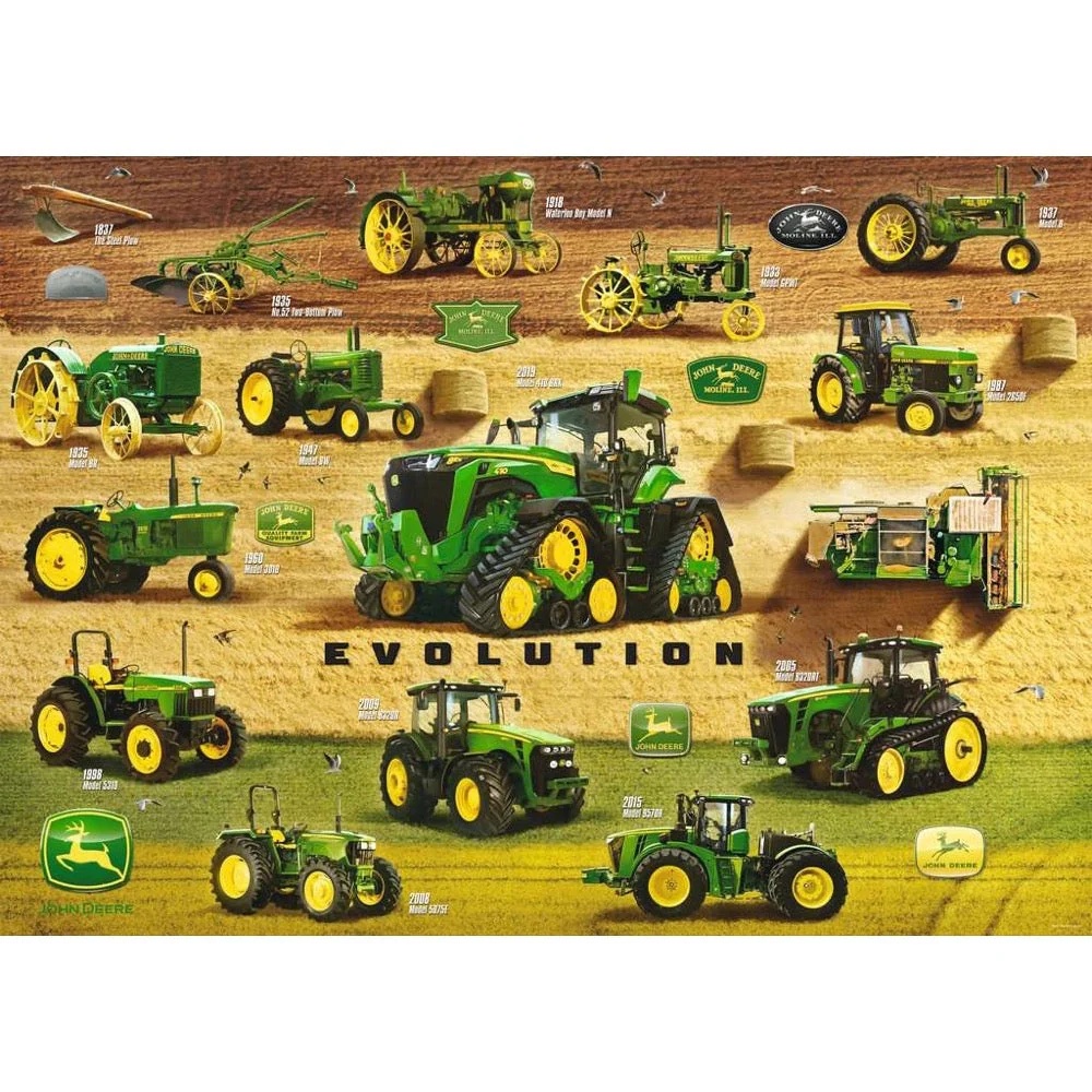 Ravensburger 00384-7 John Deere Legacy 1000pc Jigsaw Puzzle - Image 2