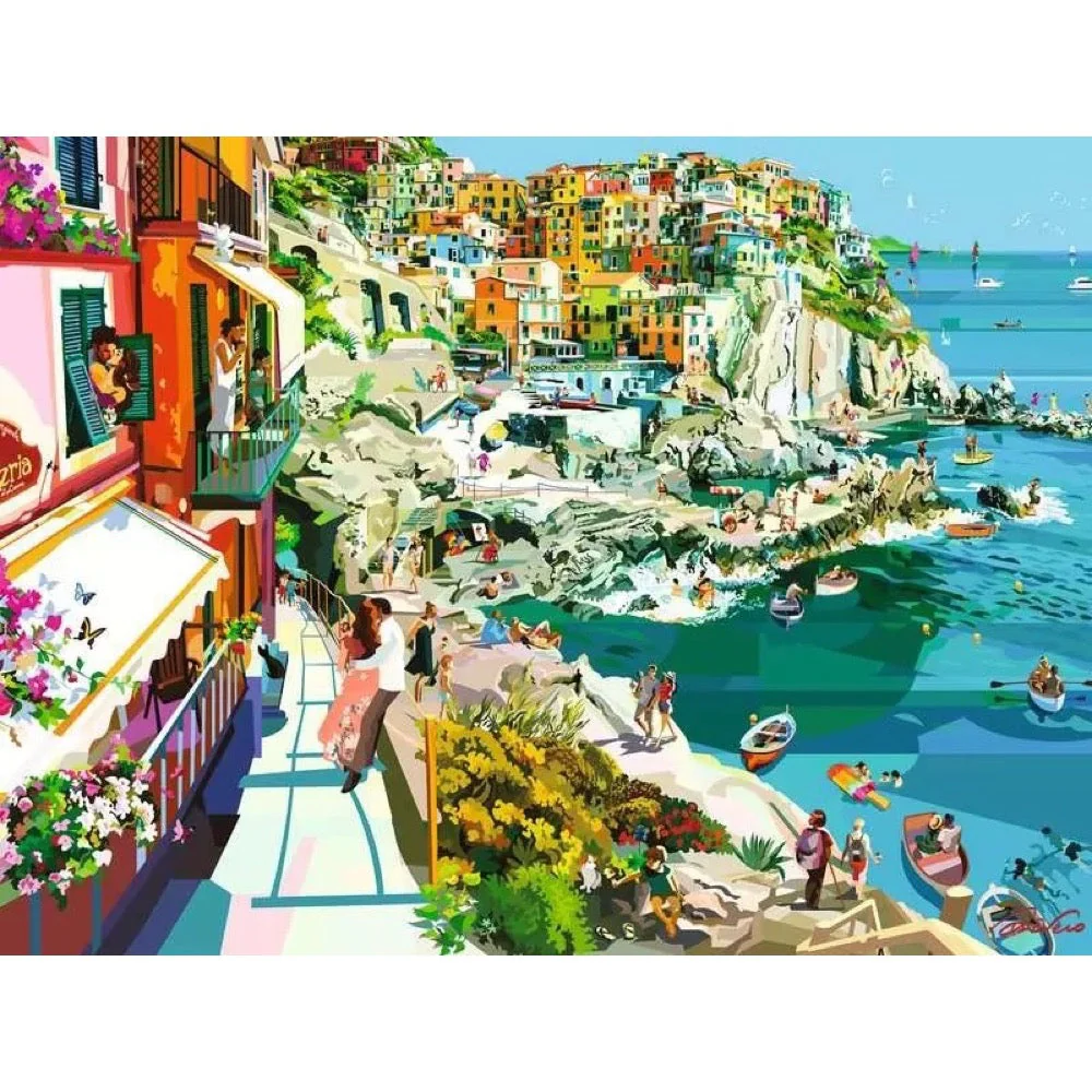 Ravensburger 00430-1 Romance in Cinque Terre 1500pc Jigsaw Puzzle - Image 2