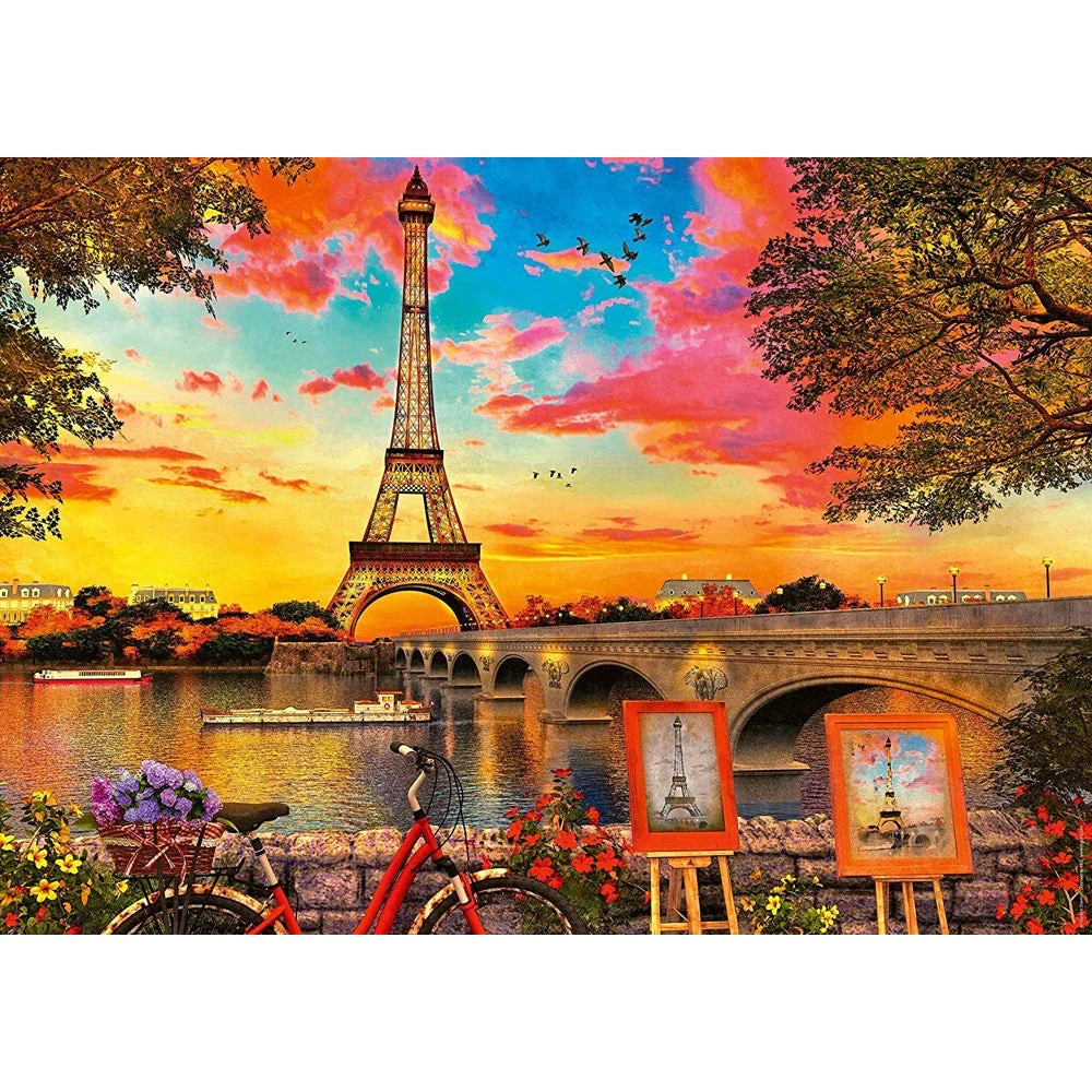 Ravensburger 00461-5 The Banks of the Seine 1000pc Jigsaw Puzzle - Image 2