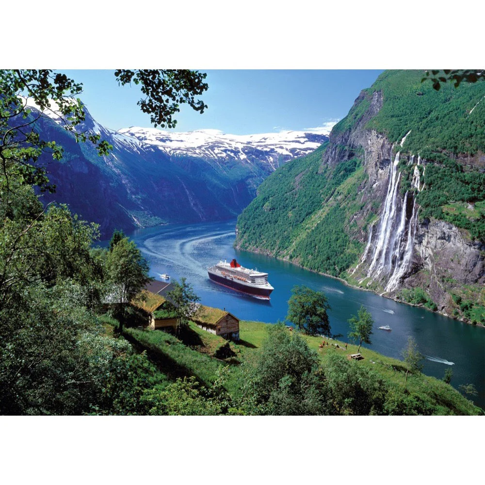 Ravensburger 00475-2 Norwegian Fjord 1000pc Jigsaw Puzzle - Image 2