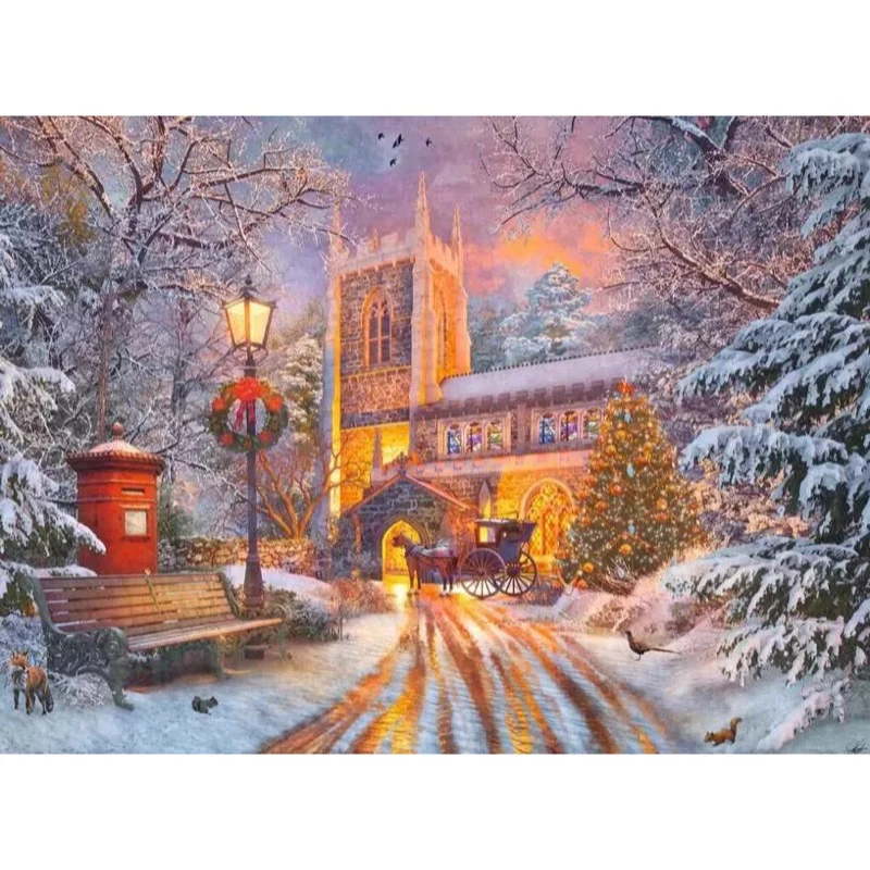 Ravensburger 00481-3 Christmas Starline 500pc Jigsaw Puzzle - Image 2