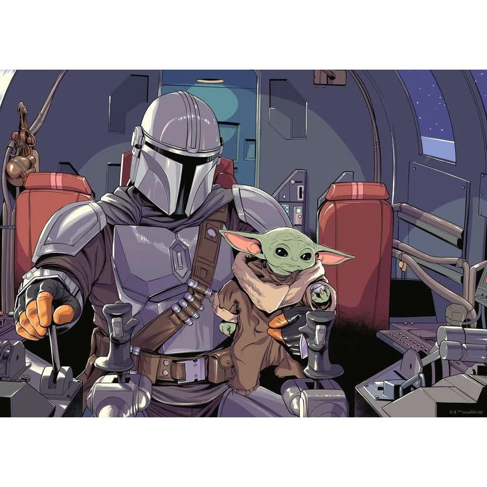 Ravensburger 00512-4 Star Wars The Mandalorian 1000pc Jigsaw Puzzle - Image 2
