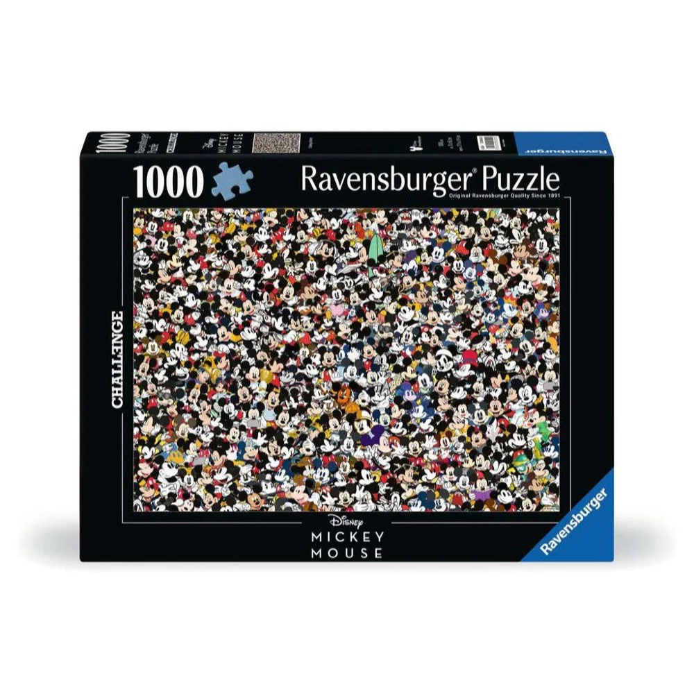 Ravensburger 00529-2 Challenge Mickey 1000pc Jigsaw Puzzle