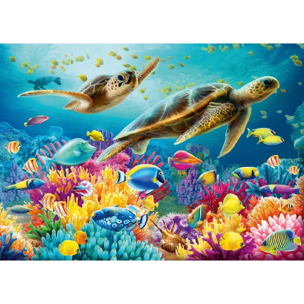 Ravensburger 00577-3 Blue Underwater World 1000pc Jigsaw Puzzle - Image 2
