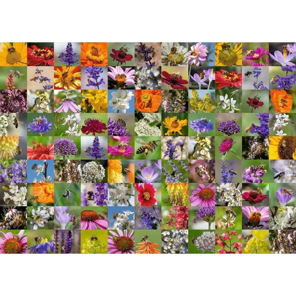 Ravensburger 00617-6 99 Bees 1000pc Jigsaw Puzzle - Image 2