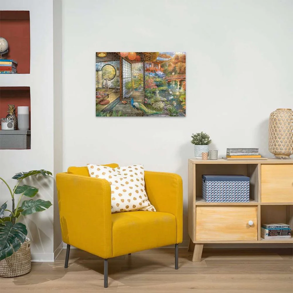 Ravensburger 00635-0 Japanese Garden Teahouse 1000pc Jigsaw Puzzle - Image 4