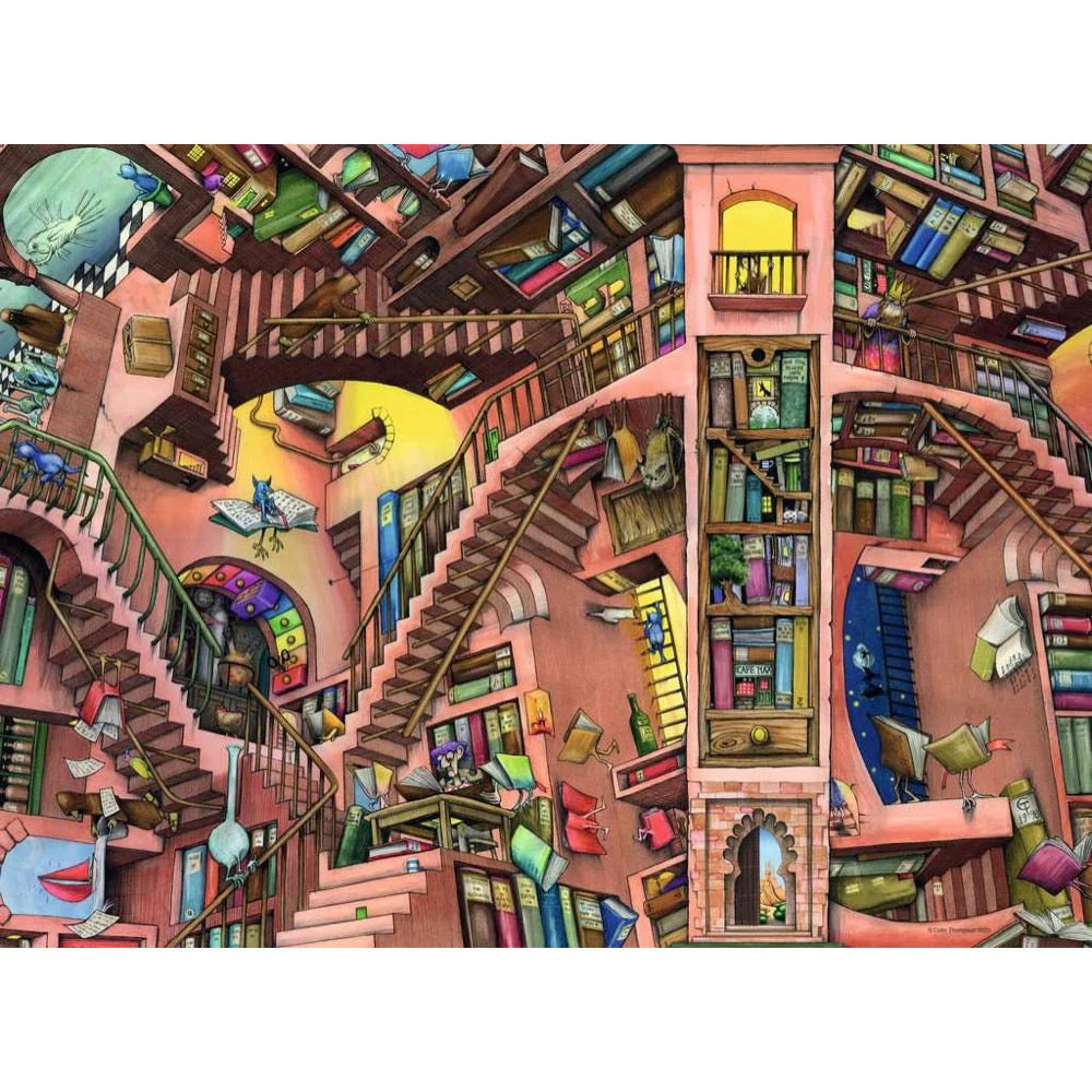 Ravensburger 00681-7 Ludicrous Library 500pc Jigsaw Puzzle - Image 2