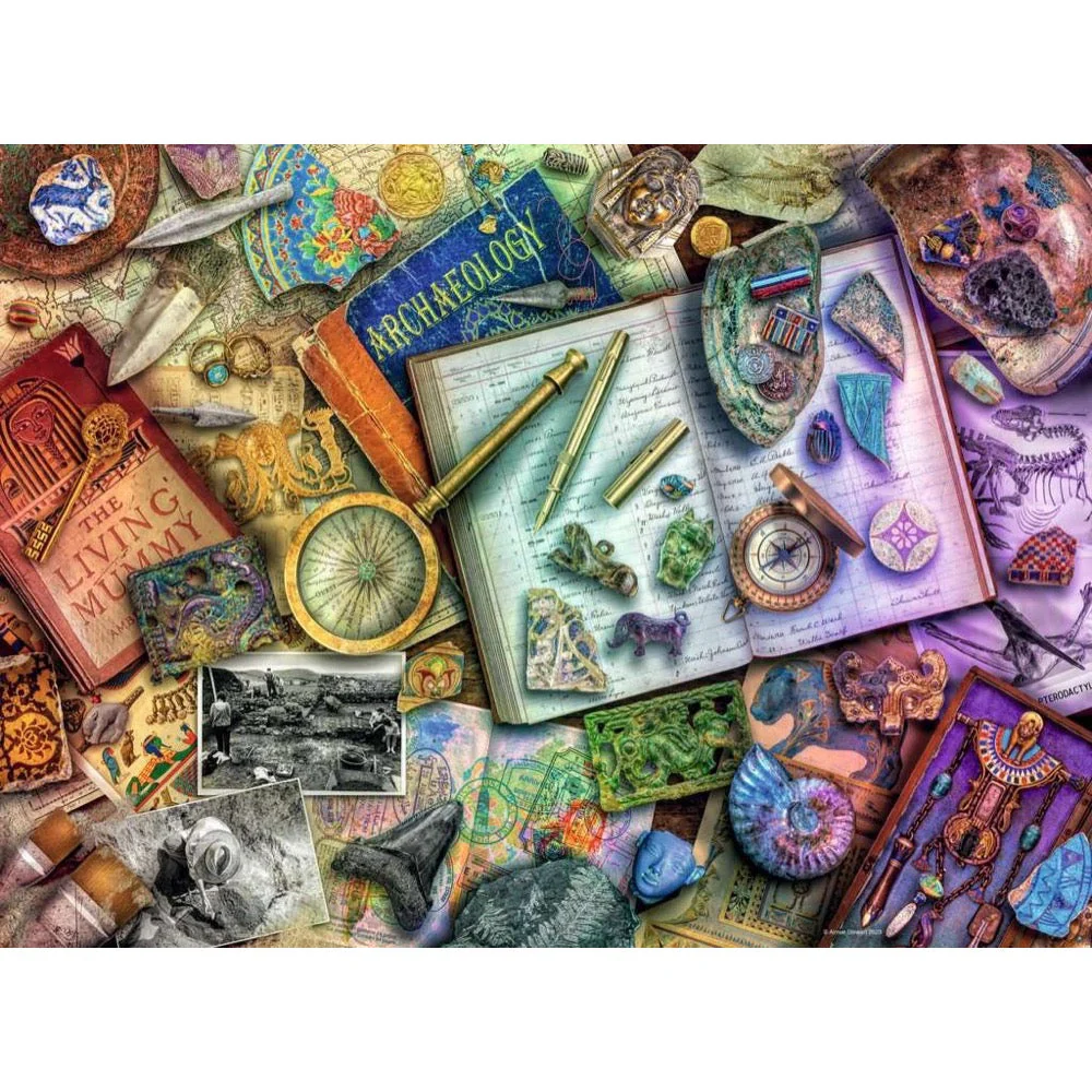 Ravensburger 00699-2 The Archaeologists Desk 500pc Jigsaw Puzzle - Image 2