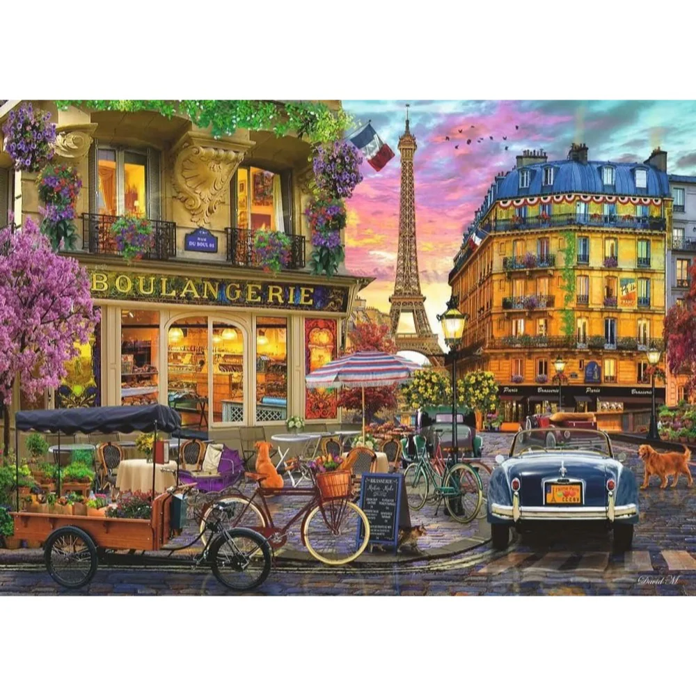 Ravensburger 00885-9 Paris At Dawn 1000pc Jigsaw Puzzle - Image 2