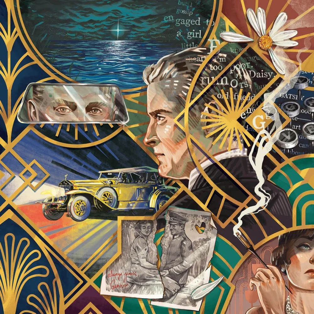 Ravensburger 00996-2 Art & Soul The Great Gatsby 750pc Jigsaw Puzzle - Image 2