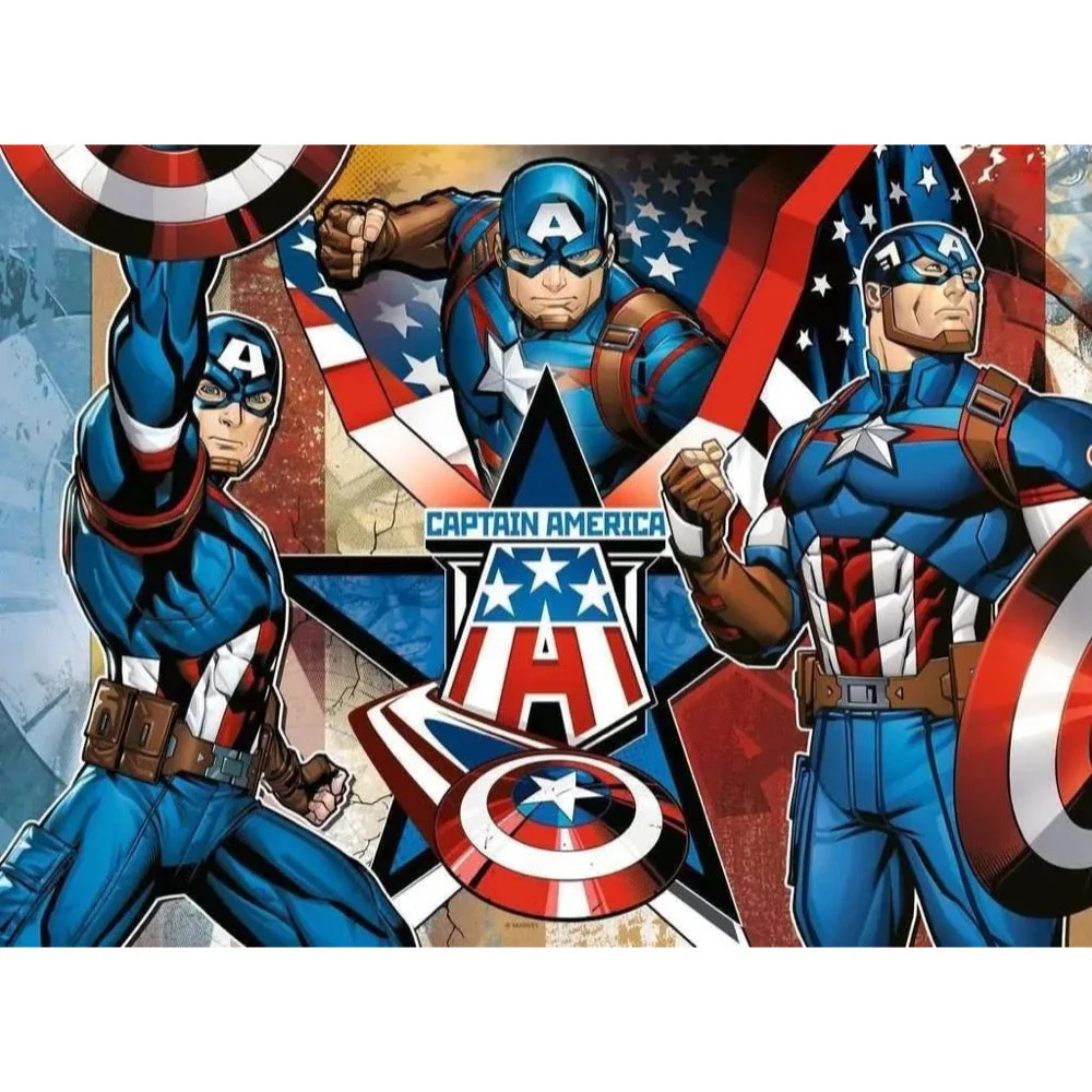 Ravensburger 01073-9 Marvel Captain America The First Avenger 100pc Jigsaw Puzzle - Image 2
