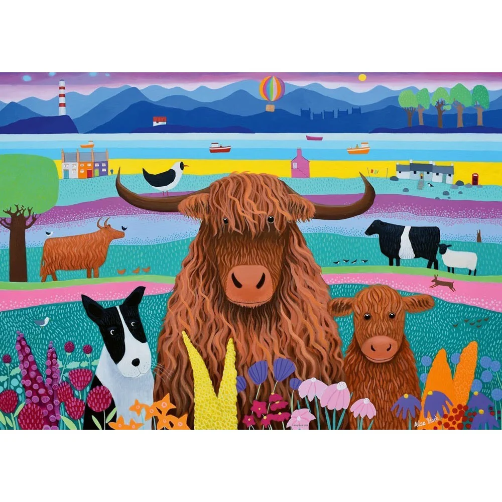 Ravensburger 01082-1 Highland Life 1000pc Jigsaw Puzzle - Image 2