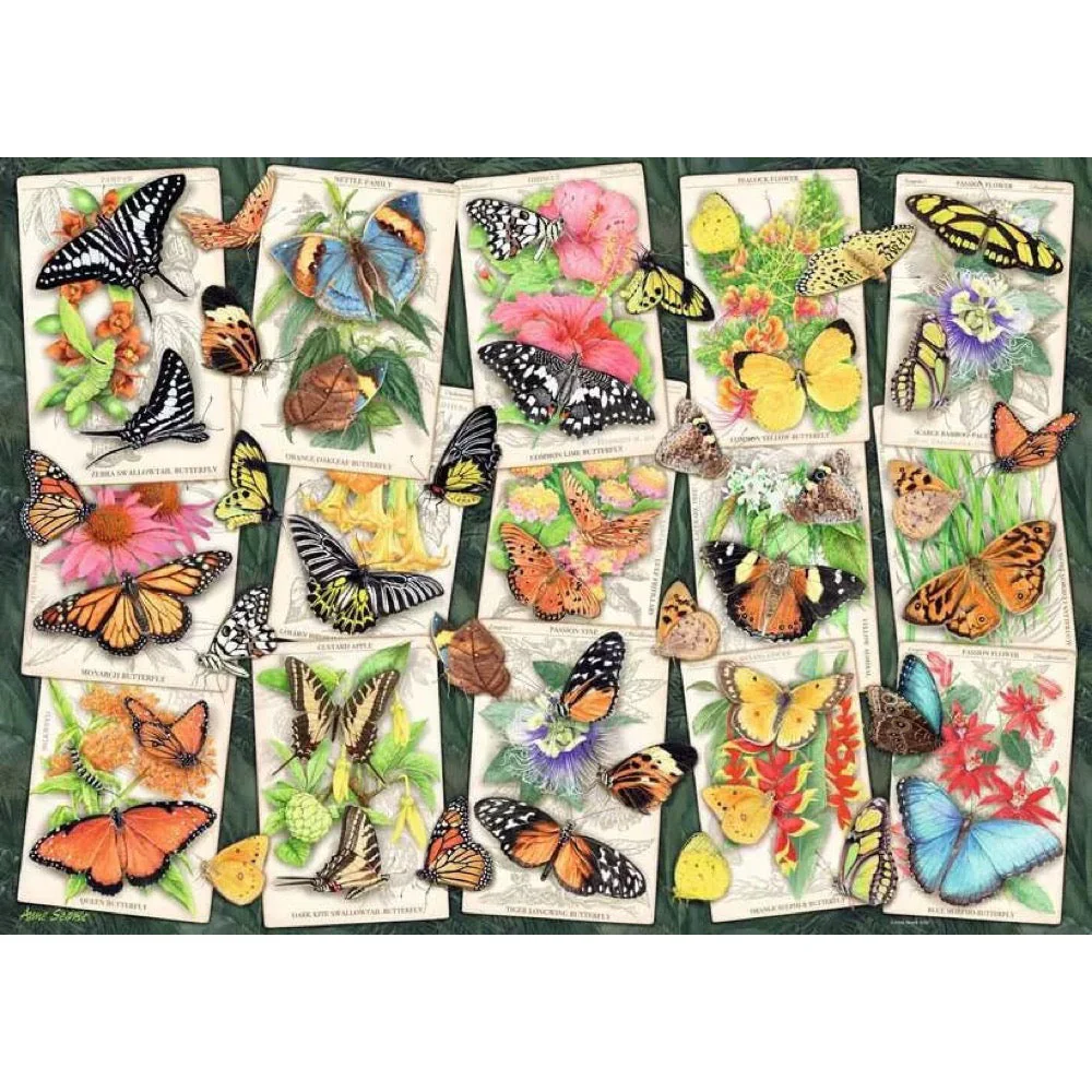 Ravensburger 01084-5 Tropical Butterfly 1000pc Jigsaw Puzzle - Image 2