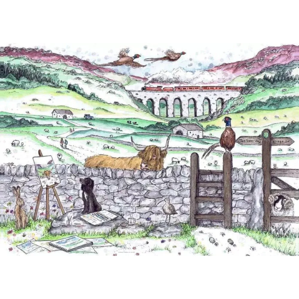 Ravensburger 01102-6 Yorkshire Life 1000pc Jigsaw Puzzle - Image 2