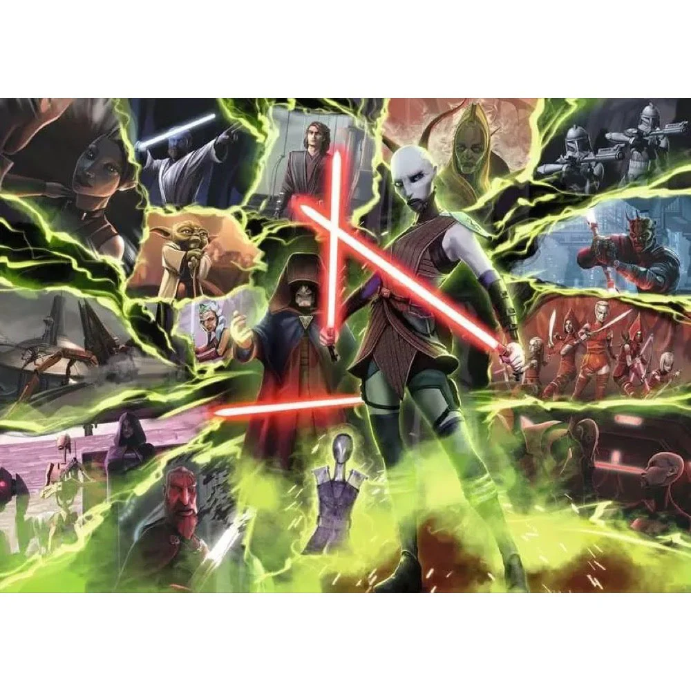 Ravensburger 01122-4 Disney Star Wars Asajj Ventress 1000pc Jigsaw Puzzle - Image 2