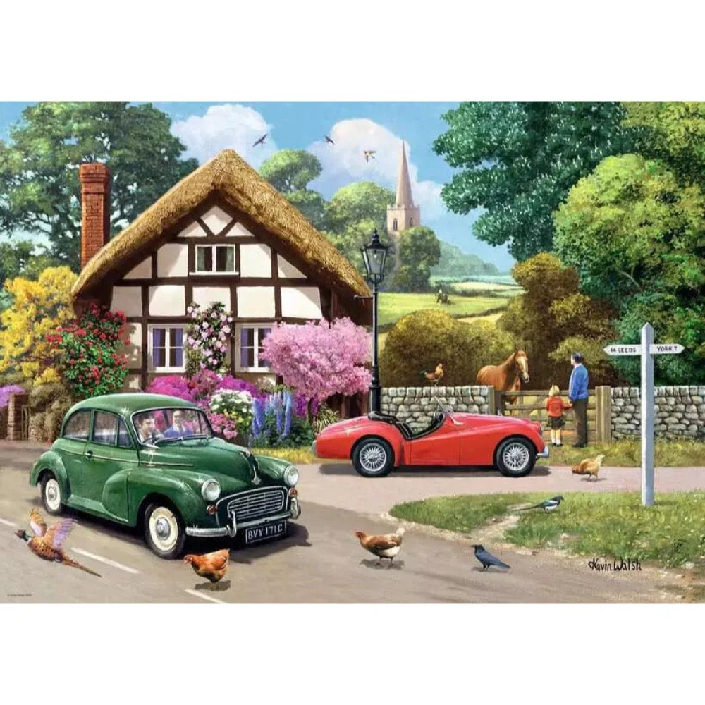 Ravensburger 01180-4 Leisure Days No.9 A Country Drive 1000pc Jigsaw Puzzle - Image 2