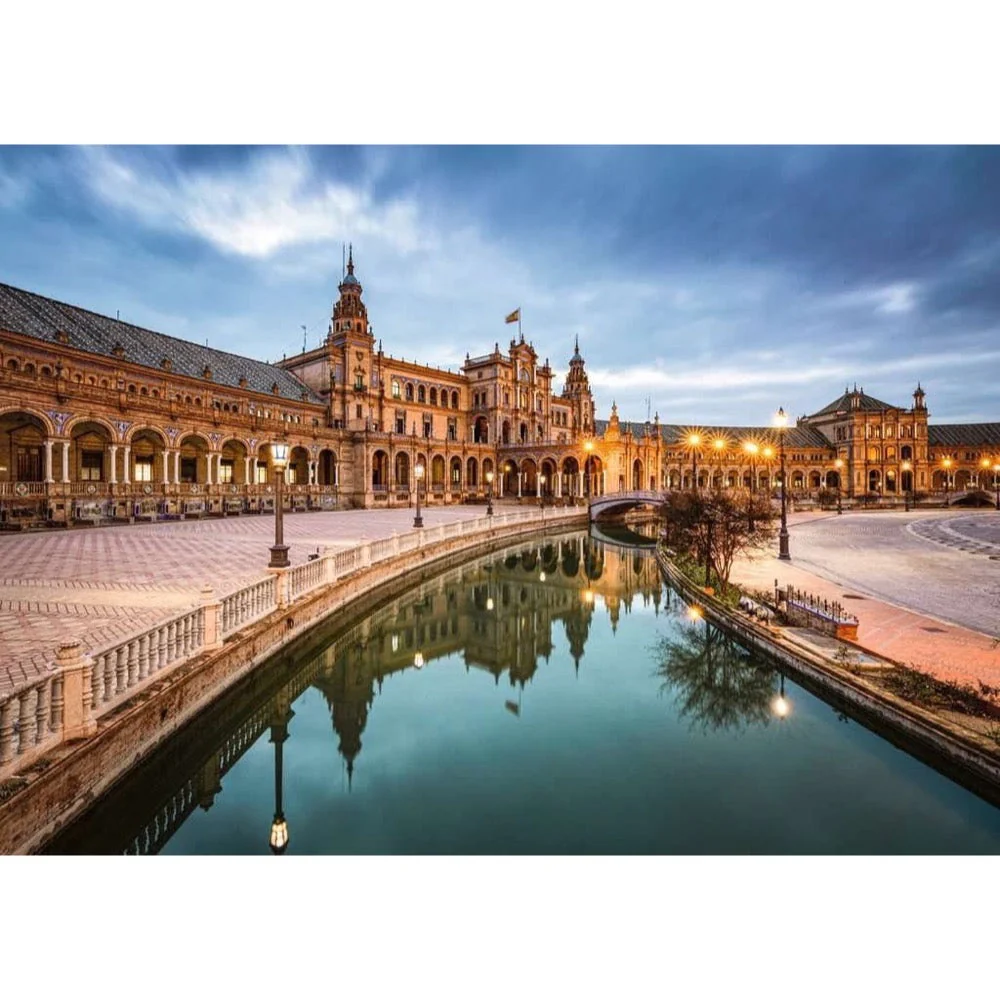 Ravensburger 01236-8 Plaza de Espana Seville 1000pc Jigsaw Puzzle - Image 2