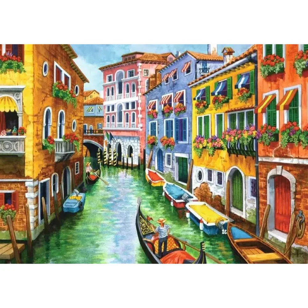 Ravensburger 01355-6 Gondola Ride 300pc Jigsaw Puzzle - Image 2